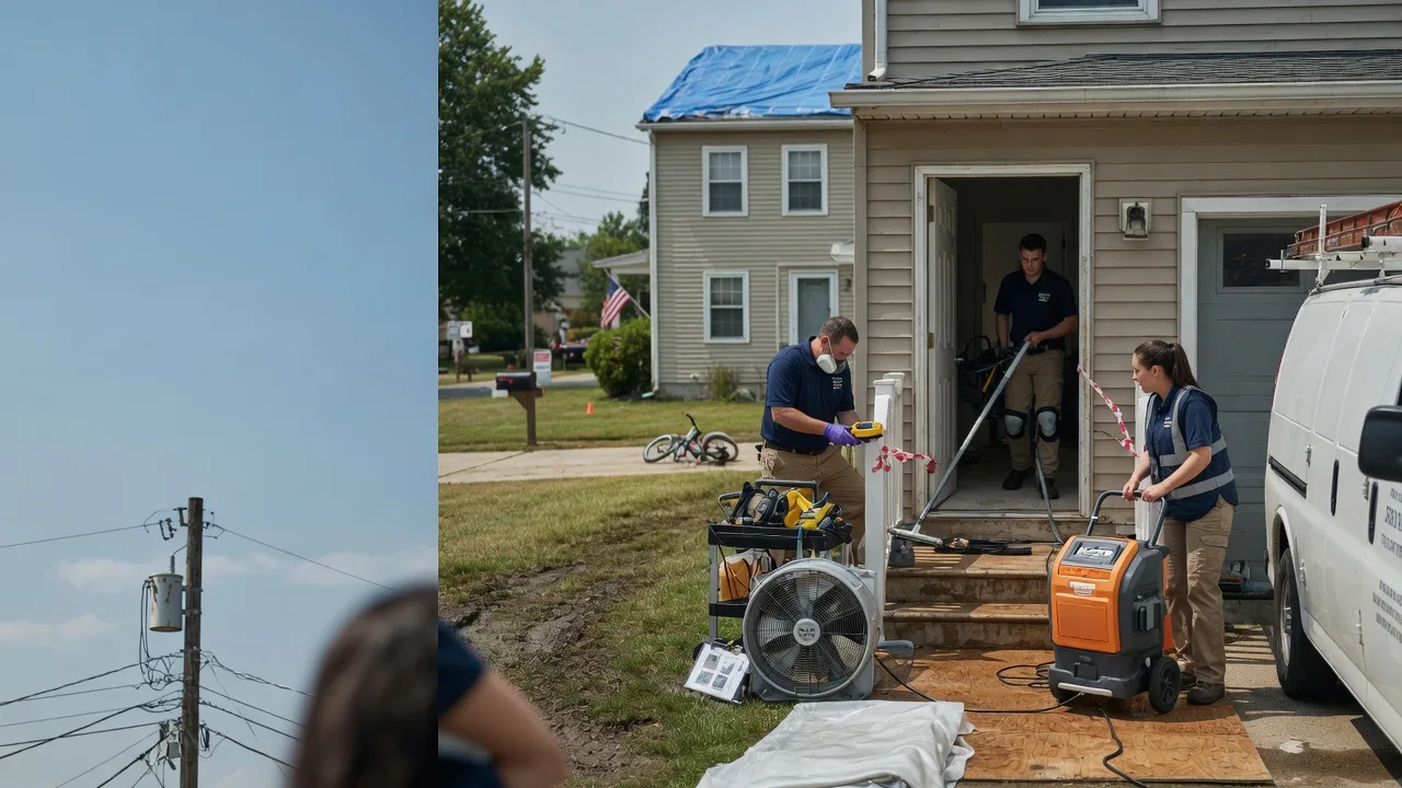 Water Damage Repair in Mannington, WV near me
